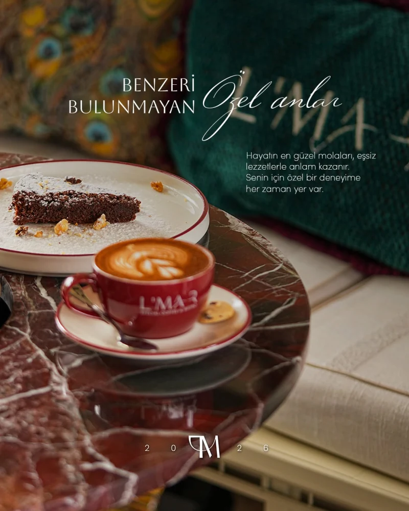 L'mar Coffee Cornetto Tricolore — bistro yemek menüsü